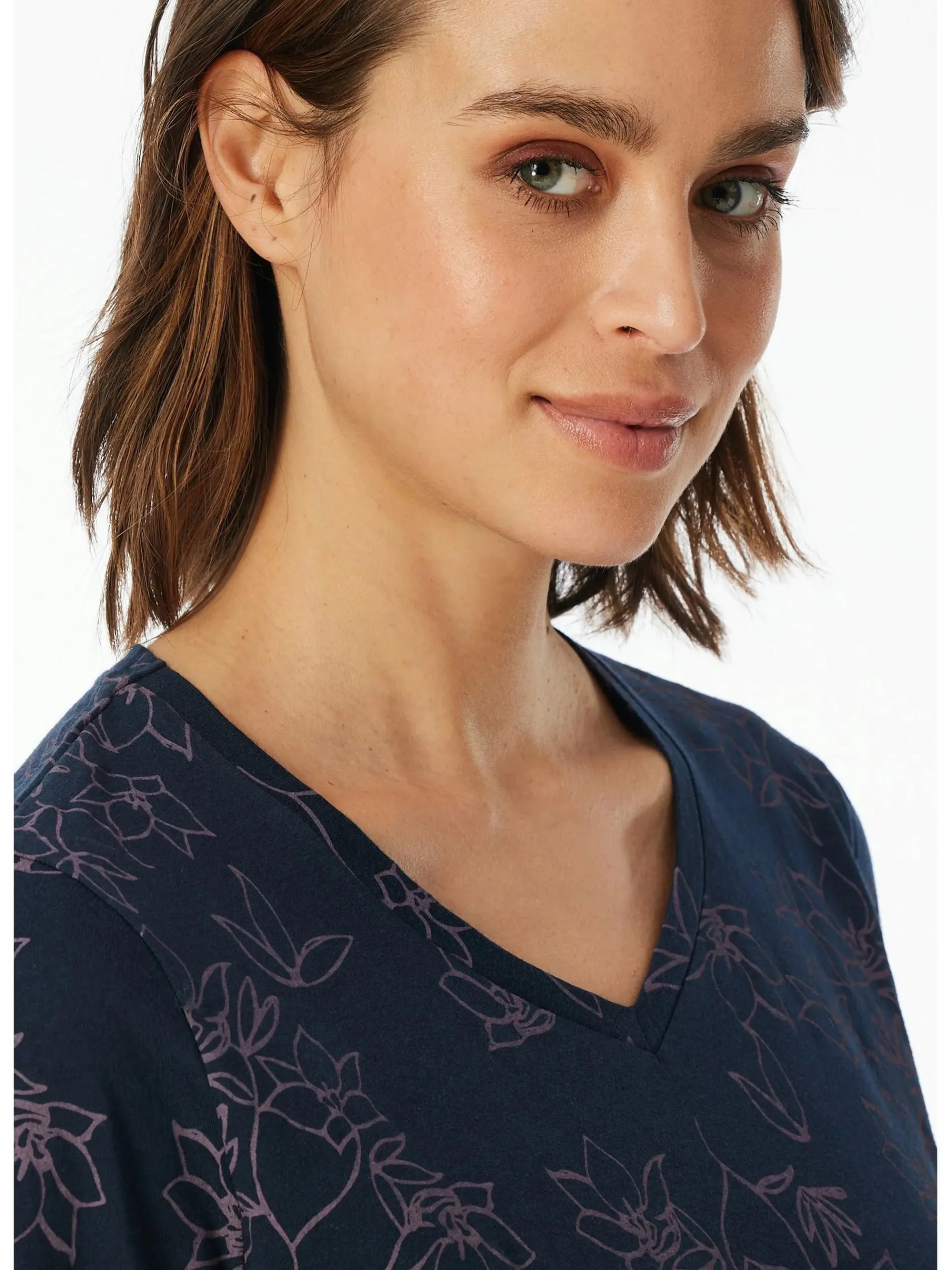 Damen Schlafshirt in langer Ausführung