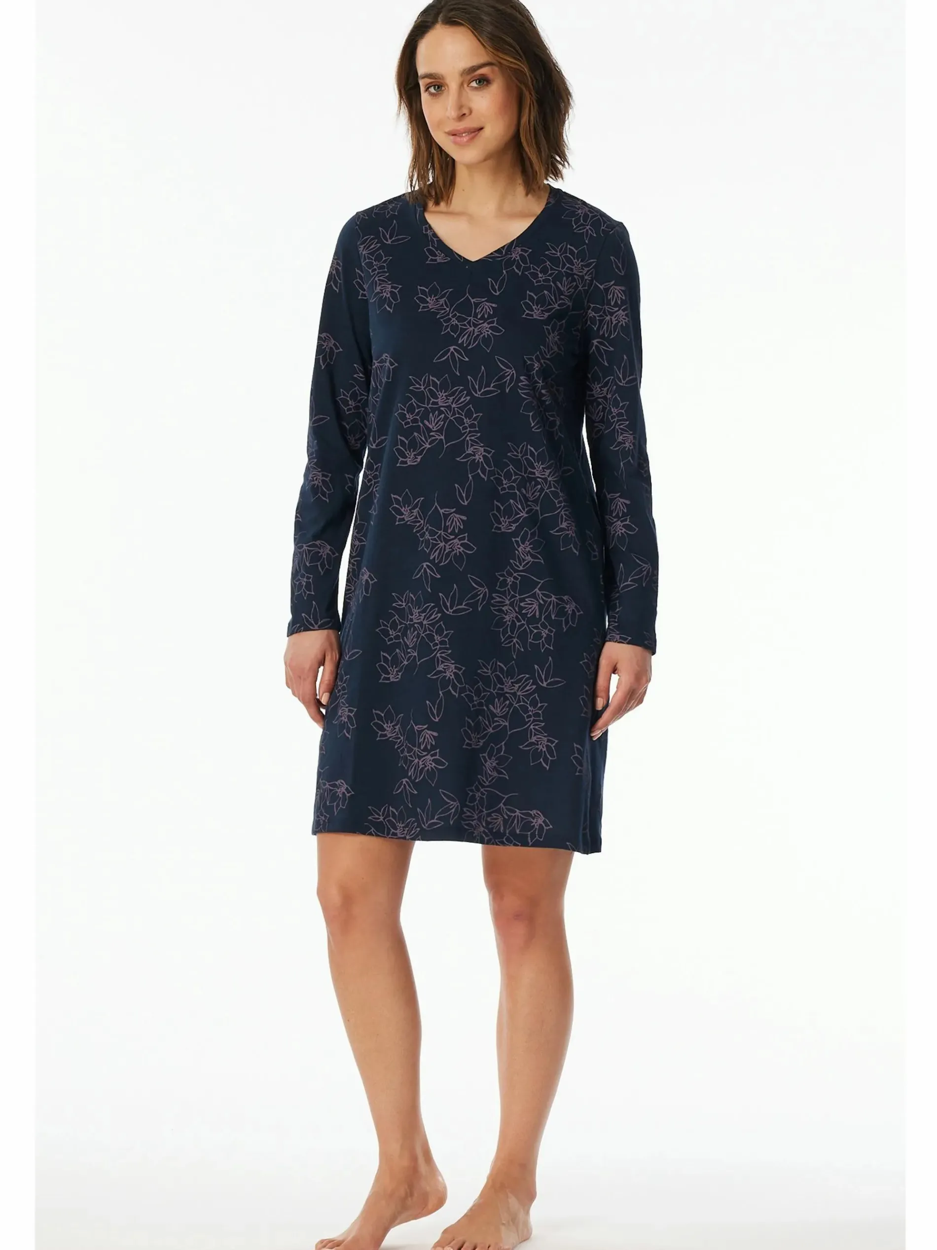 Damen Schlafshirt in langer Ausführung