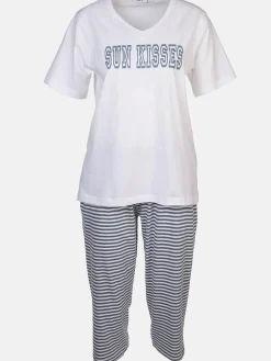 Damen Schlafshorty mit kurzem Arm