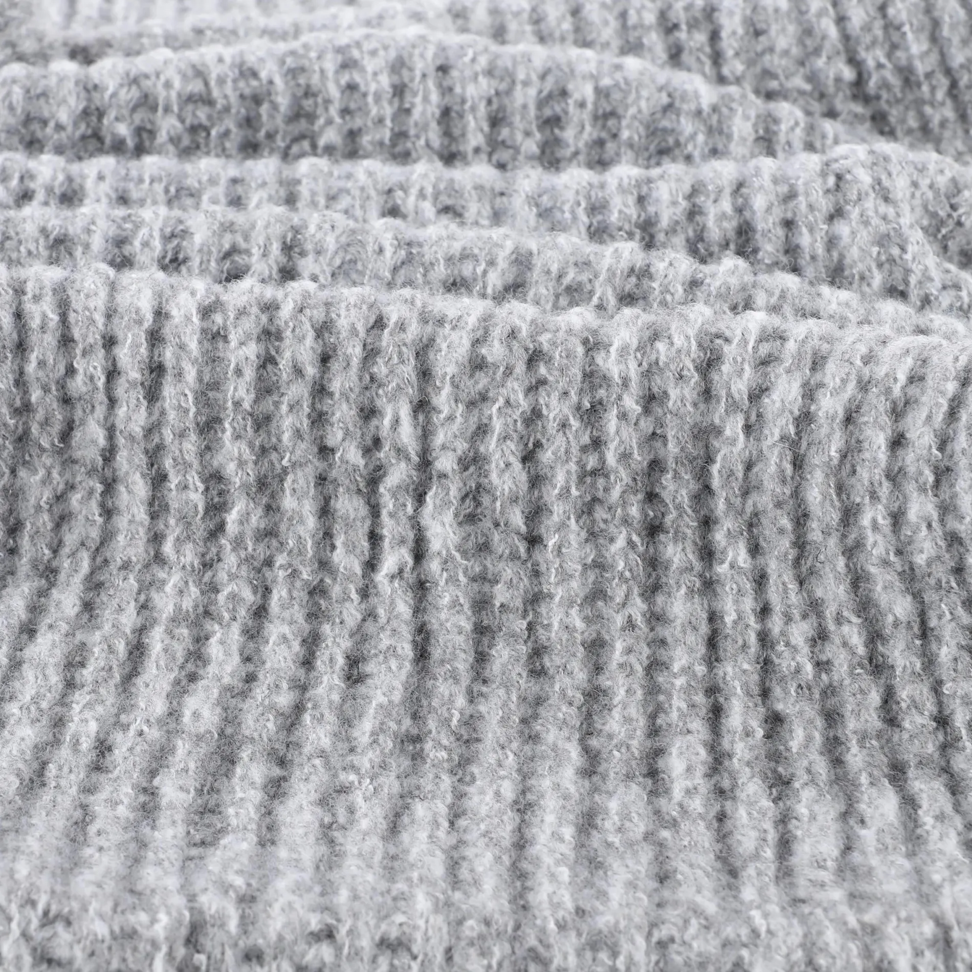 Damen Schlauchschal in gerippter Ware