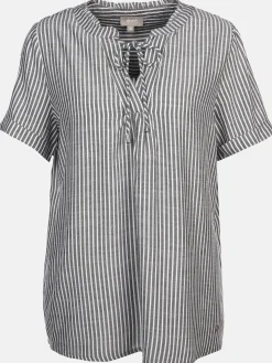 Damen Schlupfbluse mit Streifen