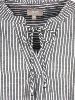 Damen Schlupfbluse mit Streifen