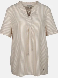 Damen Schlupfbluse mit Streifen