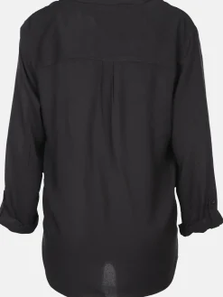 Damen Schlupfbluse unifarben