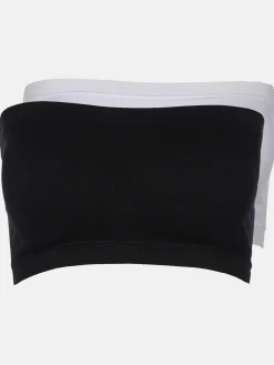 Damen Seamless Bustier im 2er Pack