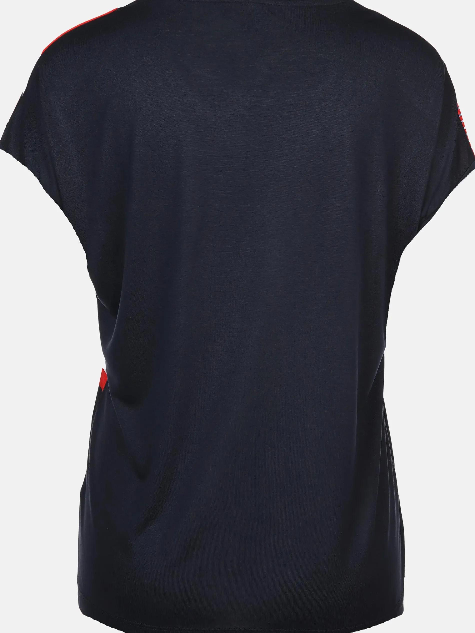 Damen Shirt im Materialmix