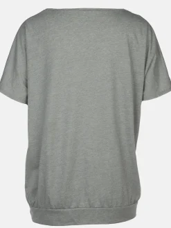 Damen Shirt in melierter Optik