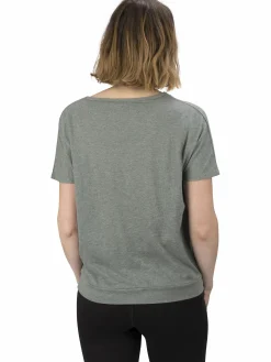 Damen Shirt in melierter Optik