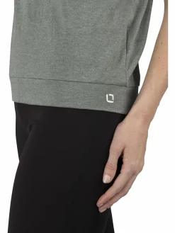 Damen Shirt in melierter Optik