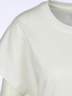 Damen Shirt mit abgeschrägten Ärmeln