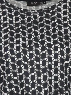 Damen Shirt mit Alloverprint