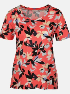 Damen Shirt mit Alloverprint