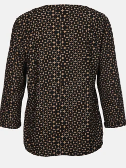 Damen Shirt mit Alloverprint