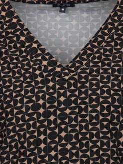 Damen Shirt mit Alloverprint