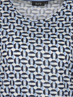 Damen Shirt mit Alloverprint