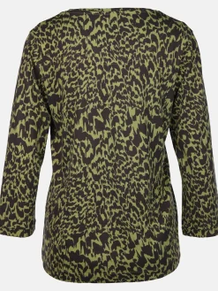 Damen Shirt mit Alloverprint