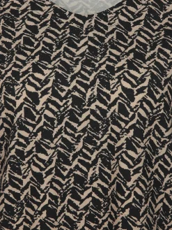 Damen Shirt mit Alloverprint