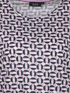 Damen Shirt mit Alloverprint