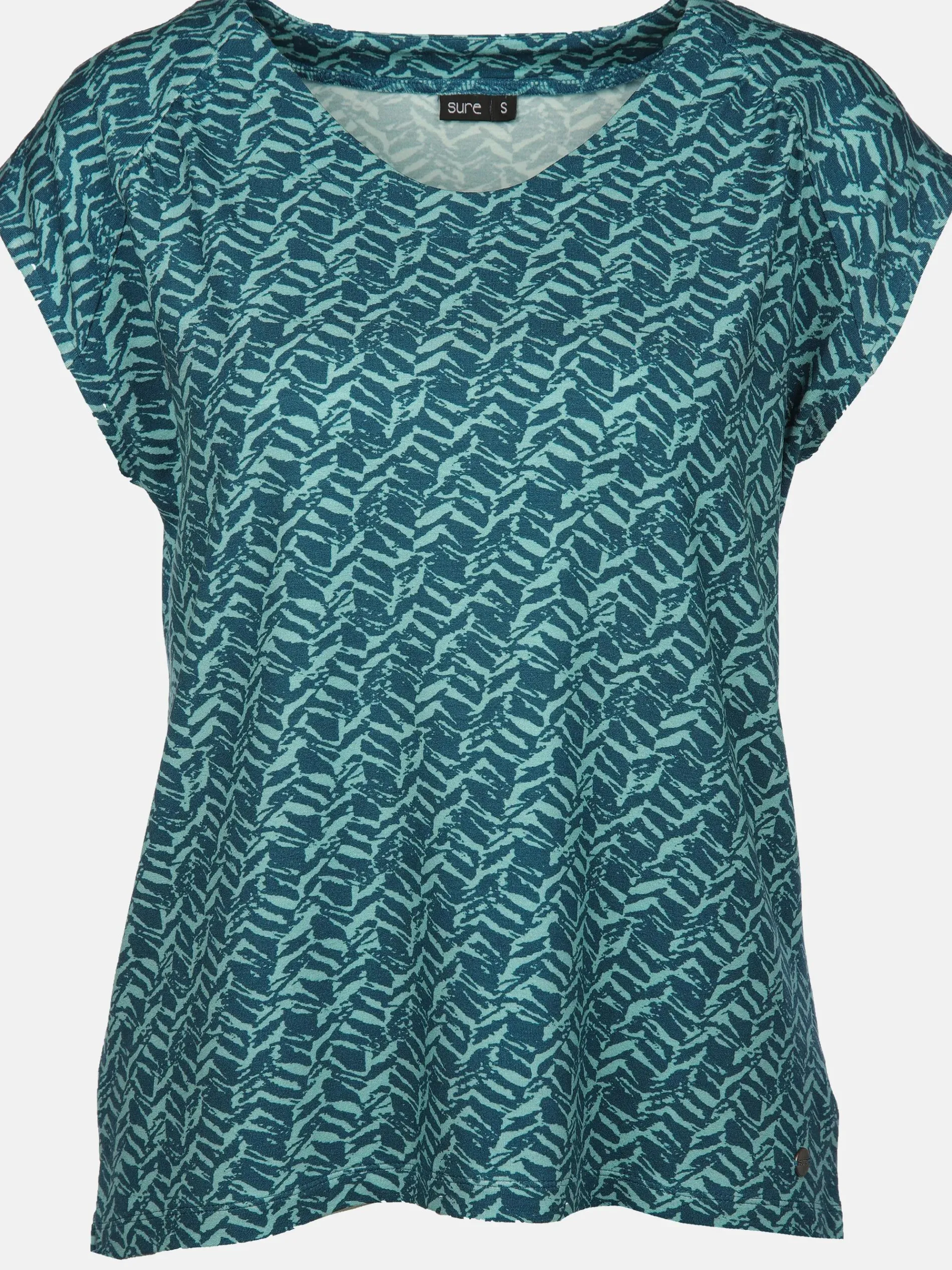 Damen Shirt mit Alloverprint