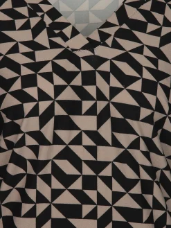 Damen Shirt mit Alloverprint