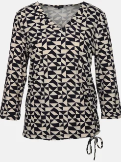 Damen Shirt mit Alloverprint