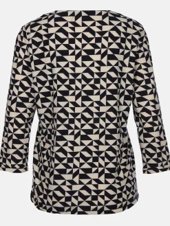 Damen Shirt mit Alloverprint