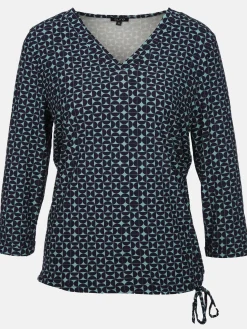 Damen Shirt mit Alloverprint