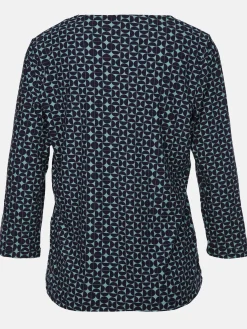 Damen Shirt mit Alloverprint