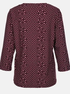 Damen Shirt mit Alloverprint