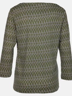 Damen Shirt mit Alloverprint