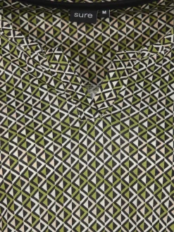 Damen Shirt mit Alloverprint