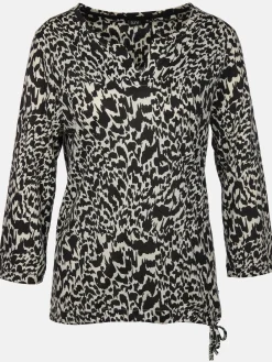 Damen Shirt mit Alloverprint