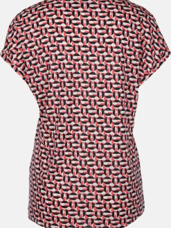 Damen Shirt mit Alloverprint