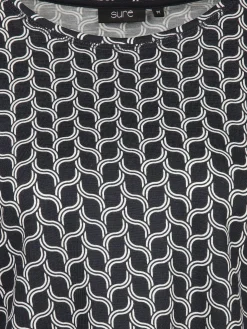 Damen Shirt mit Alloverprint