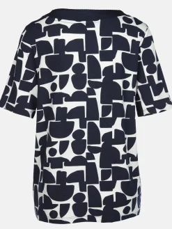 Damen Shirt mit Alloverprint