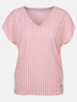 Damen Shirt mit Crashoptik