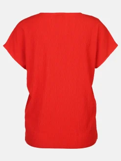 Damen Shirt mit Crashoptik