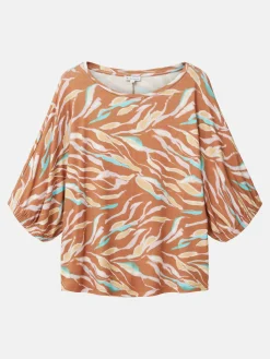 Damen Shirt mit Fledermausärmeln