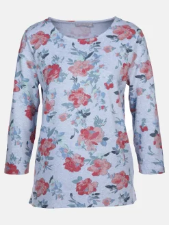 Damen Shirt mit floralem Print