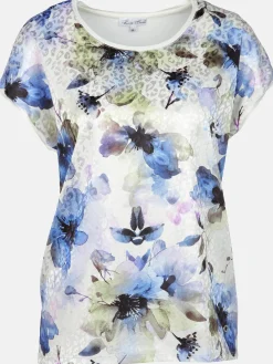 Damen Shirt mit Glanzeffekt