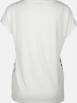 Damen Shirt mit Glanzeffekt