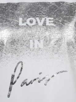 Damen Shirt mit Glitzerprint