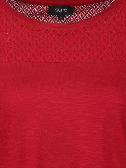 Damen Shirt mit Spitze