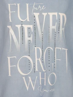 Damen Shirt mit Strassapplikationen