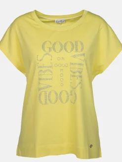 Damen Shirt mit Strassbesatz