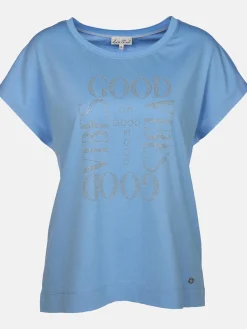 Damen Shirt mit Strassbesatz