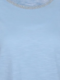 Damen Shirt mit Strassbesatz