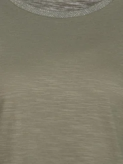 Damen Shirt mit Strassbesatz