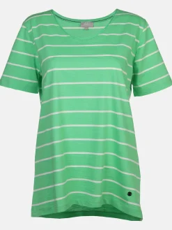 Damen Shirt mit Streifen