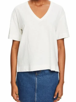 Damen Shirt mit V-Ausschnitt